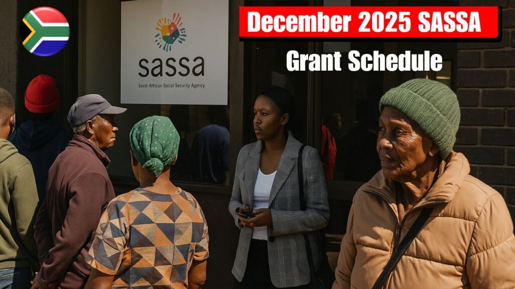 December 2025 SASSA Grant Schedule Released