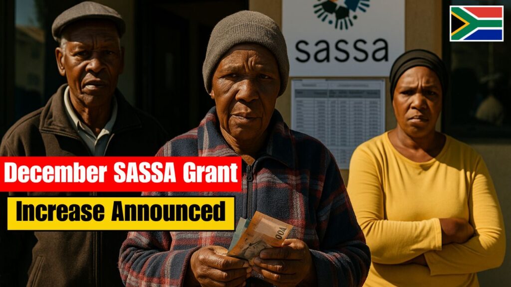 December SASSA Grant Increase Announced