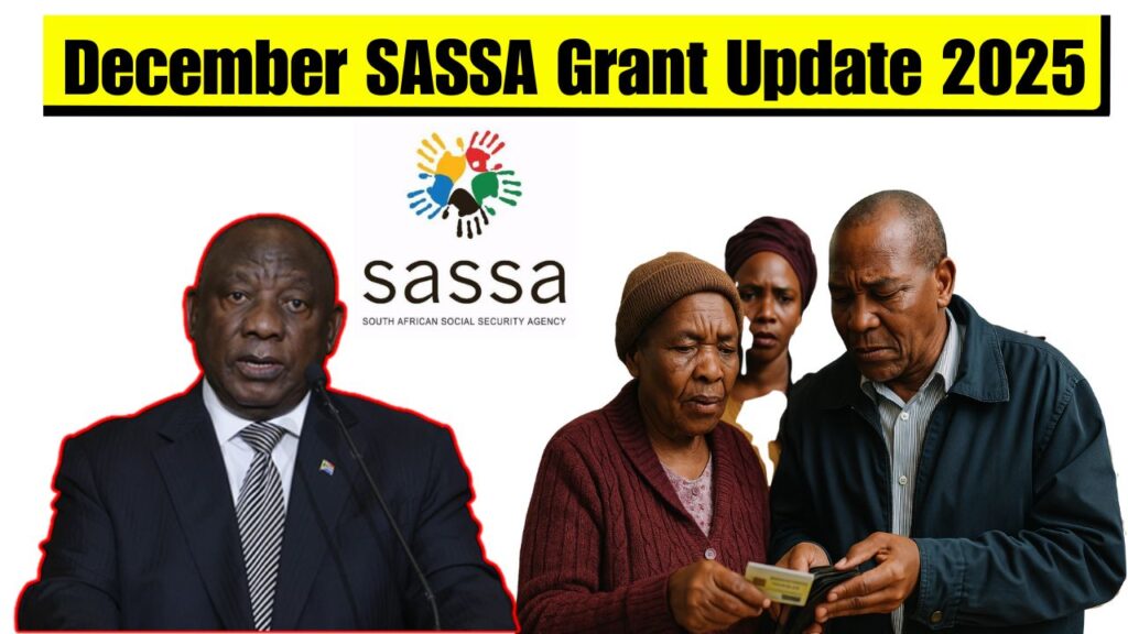December SASSA Grant Update 2025