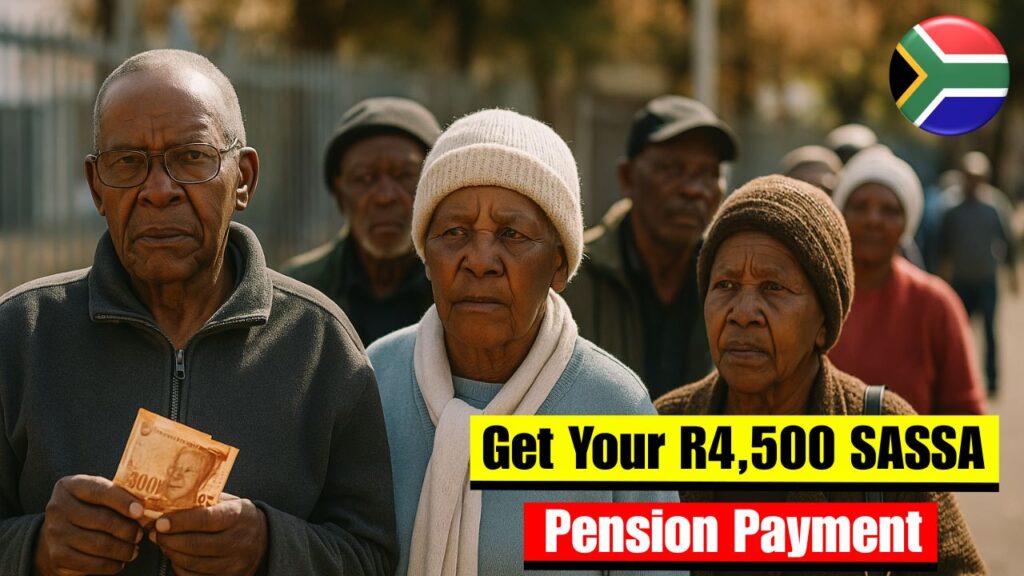 Pensioners to Get R4,500