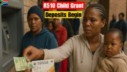 R510 Child Support Grant Being Deposited This Week – South African Parents Encouraged to Confirm SASSA Deposits Immediately
