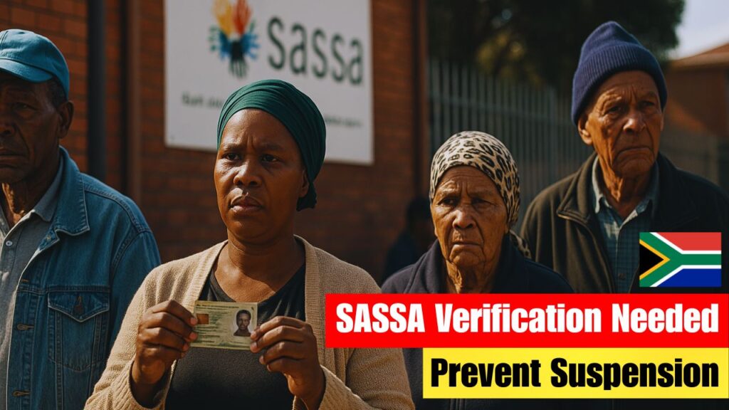 SASSA Verification Needed Prevent Suspension