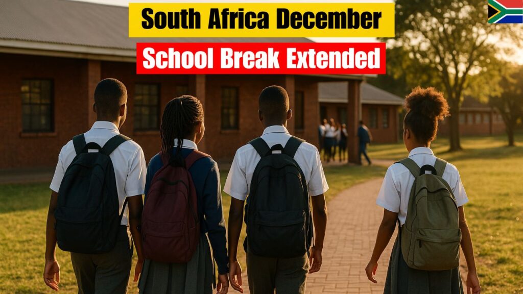 South Africa Extends December 2025 School
