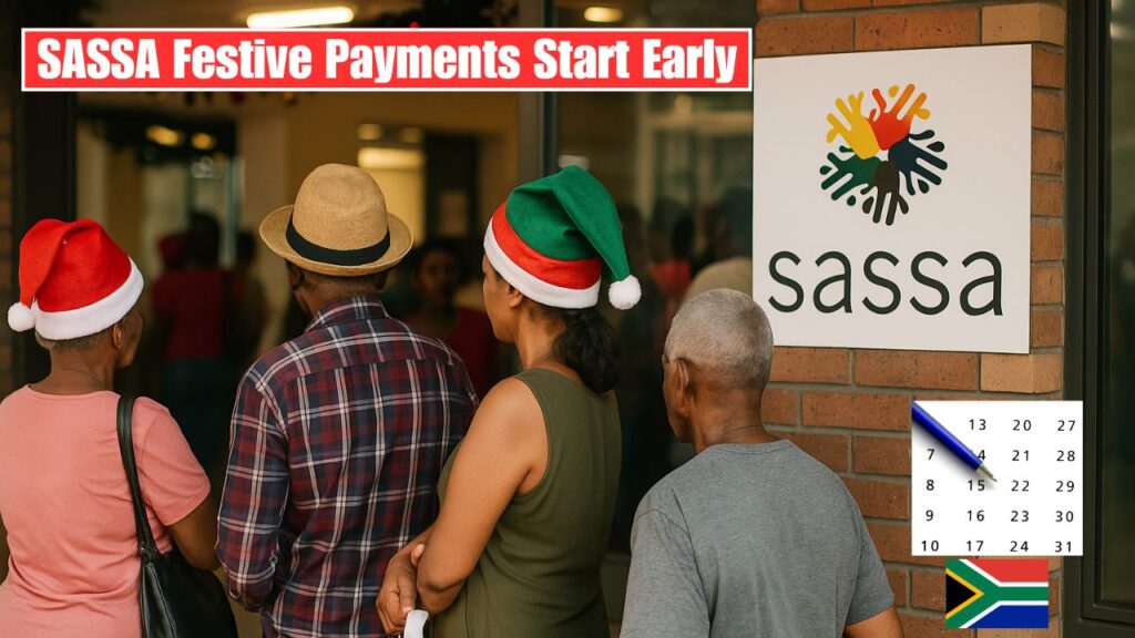SASSA Festive Payout Calendar