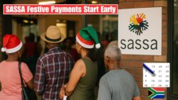 SASSA Festive Payout Calendar — Early Payments Planned for the Holiday Season 2025