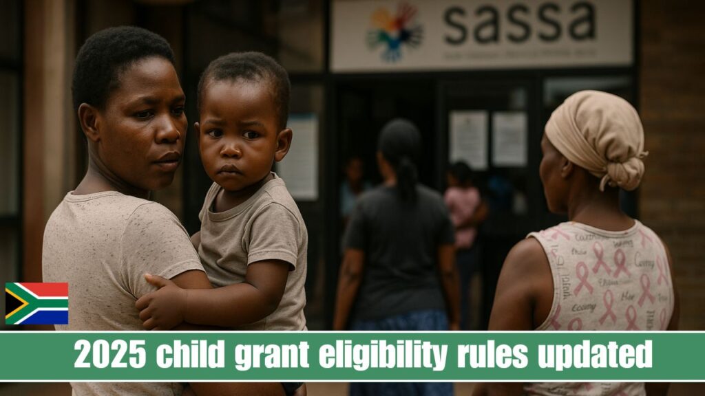 SASSA child grant rises 2025