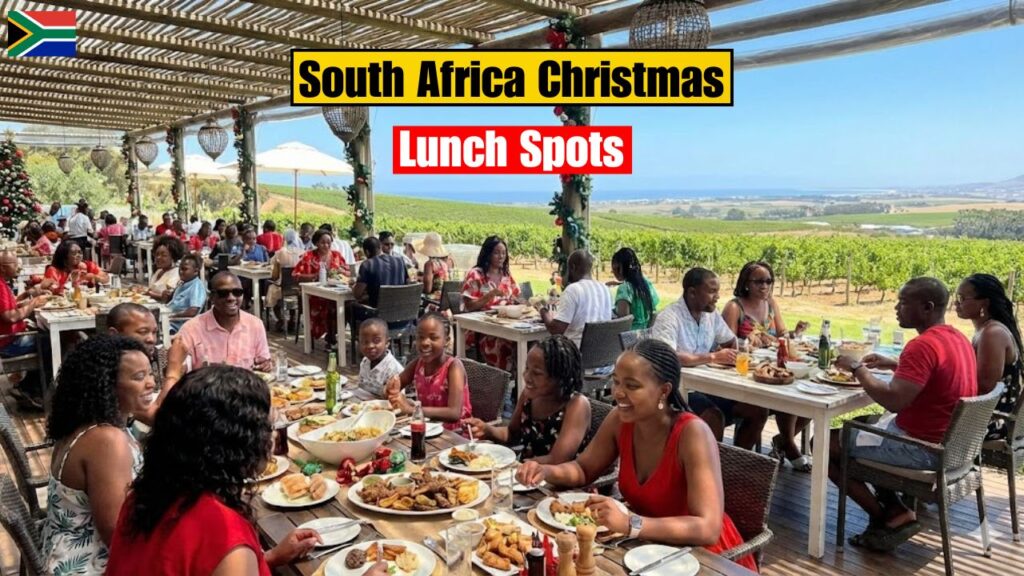 South Africa Christmas Lunch Spots