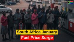 South Africa Hit by New Fuel Price Surge: January 2025 Rates Bring Heavy Increase